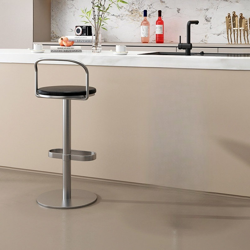 Commercial Kitchen Interior Design - Prosta krzesło barowe w stylu nordyckim