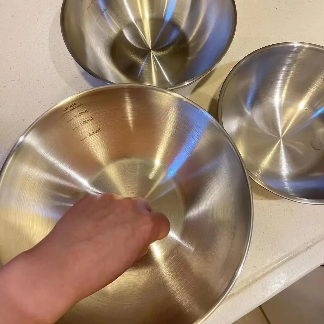 Zestaw 1-3 misek ze stali nier – Commercial Kitchen Organization recenzja i cena