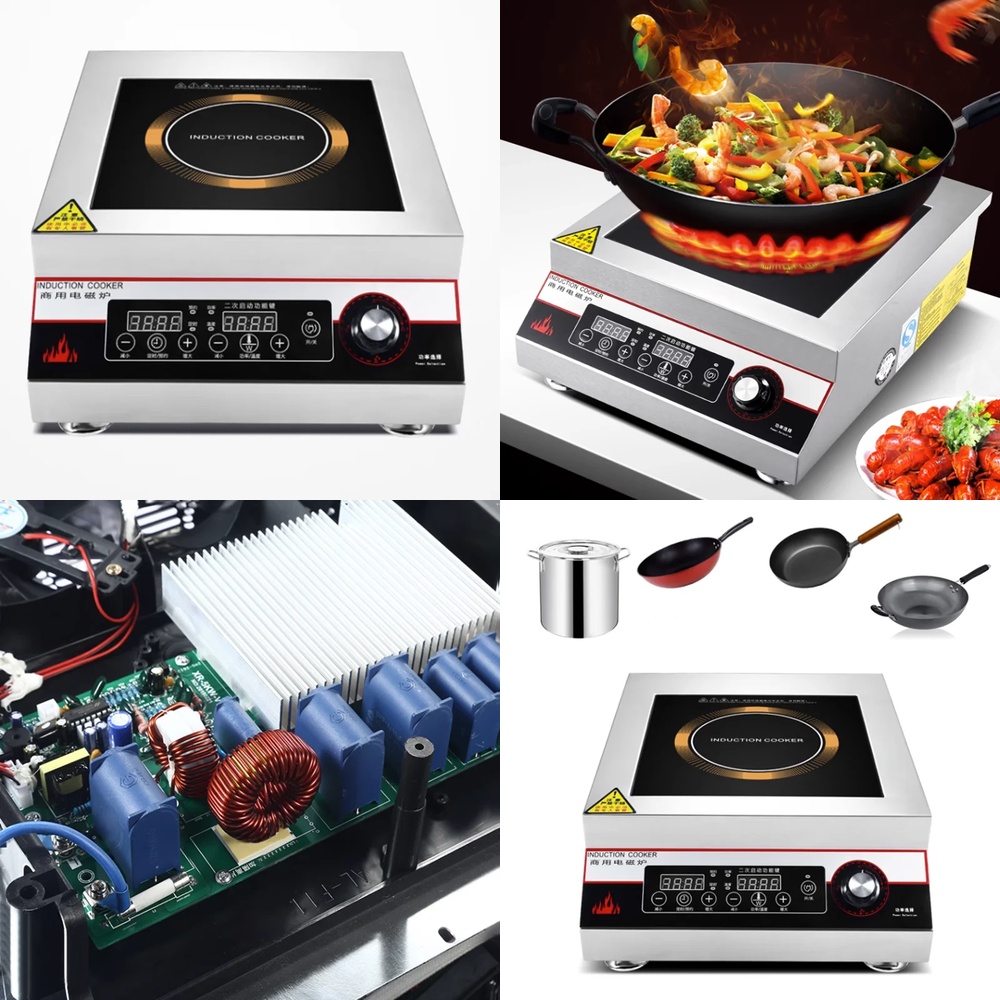 Kuchenka indukcyjna 5000W do u – Commercial Kitchen Zones recenzja i cena